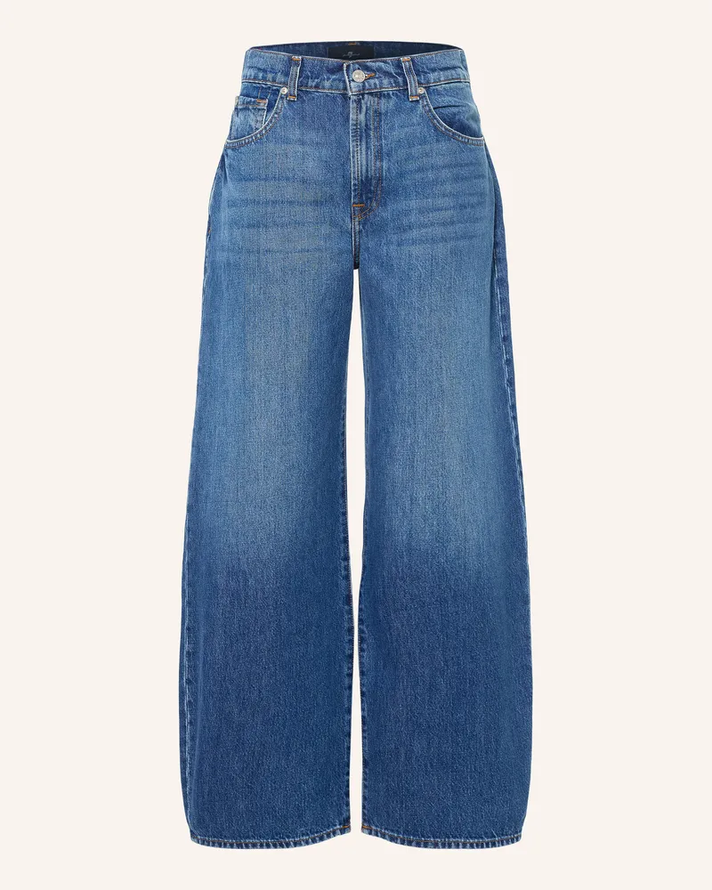 7 for all mankind Barrel Jeans Bonnie Curvilinear blau 3nw
