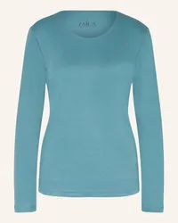 ZAíDA Longsleeve Blau