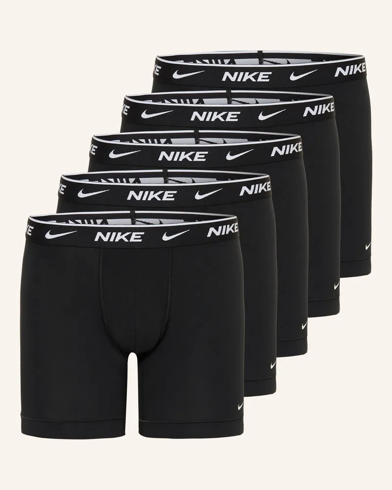 Nike 3er-Pack Boxershorts ESSENTIAL COTTON STRETCH Schwarz