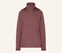 Regenjacke Escape Light rot