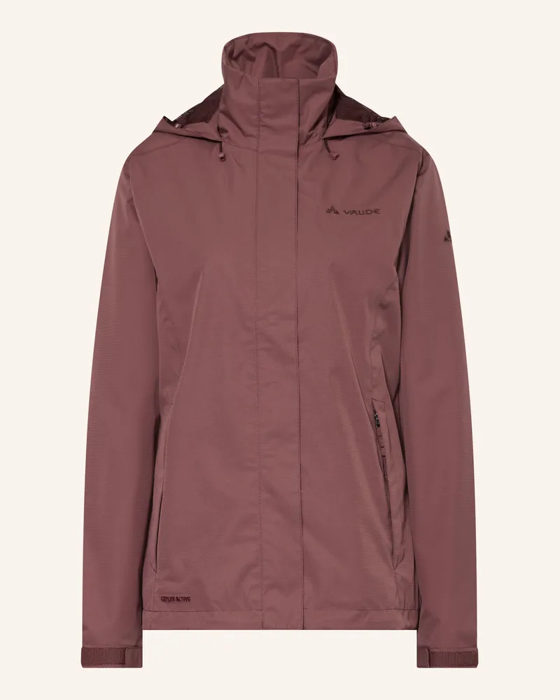 Vaude Regenjacke Escape Light rot Altrosa