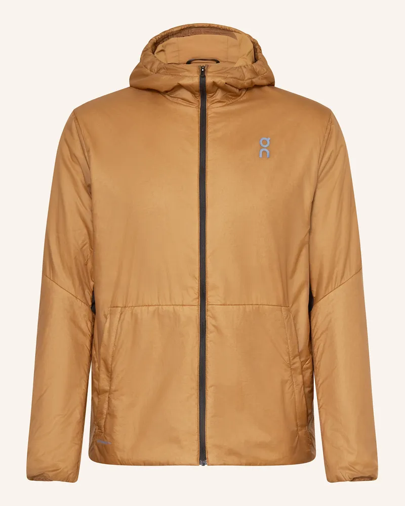 ON Funktionsjacke TREK JACKET INSULATED Cognac