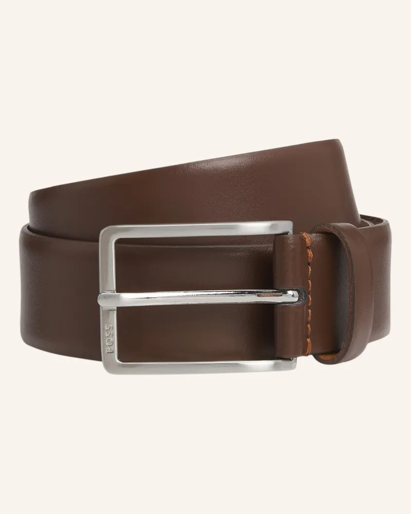 HUGO BOSS Business Gürtel Erman-L_Sz35 braun Braun