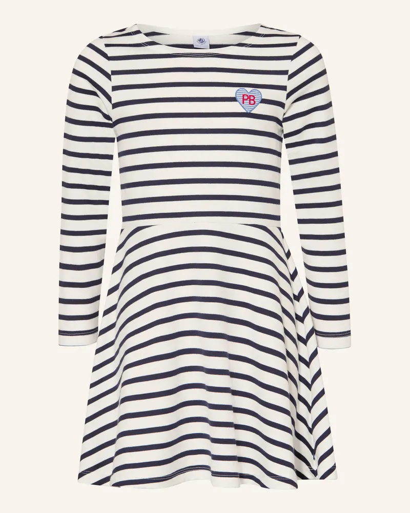 Petit Bateau Kleid weiss Weiss