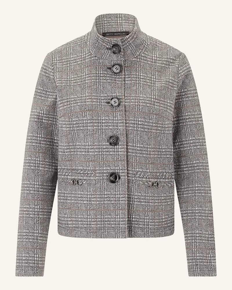 Betty Barclay Kastenjacke aus Jersey Grau