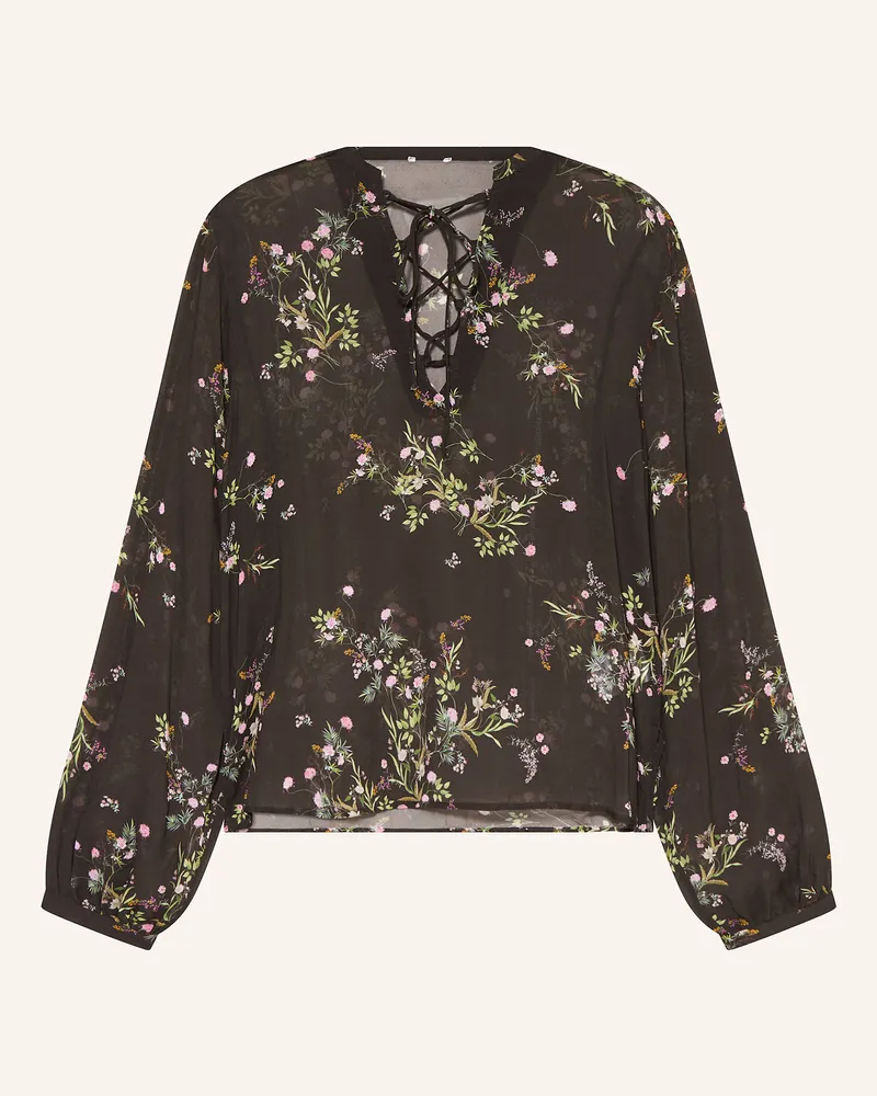 Riani Blusenshirt Dunkelbraun