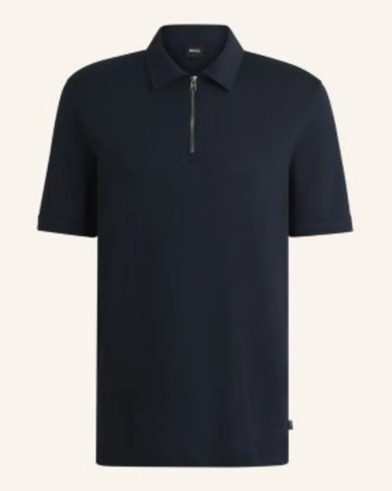 HUGO BOSS Poloshirt H-PARAS 57 Regular Fit Dunkelblau