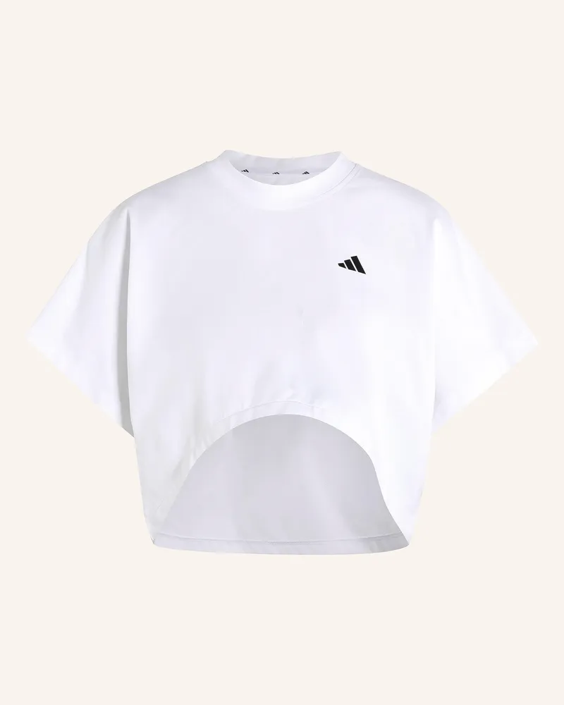 adidas T-Shirt Primelift Workout Grafik weiss Weiss