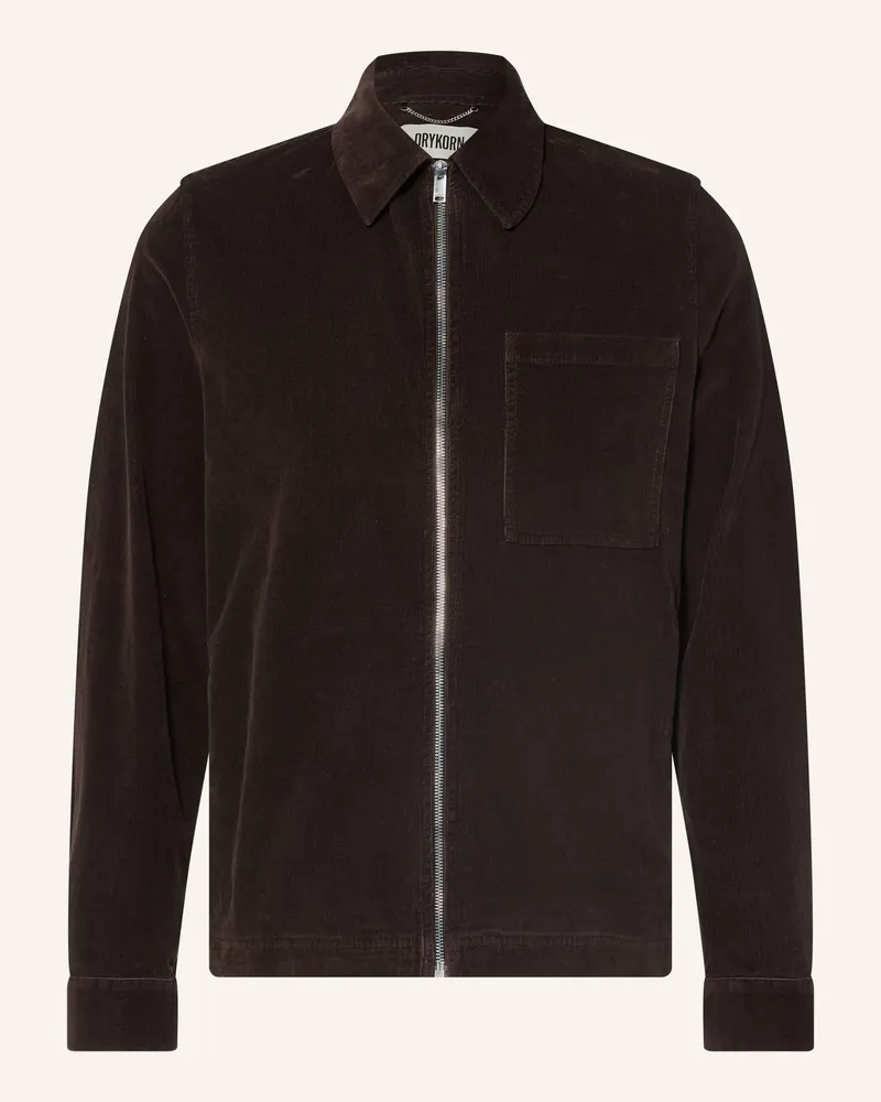 Drykorn Cord-Overjacket Jerson braun Dunkelbraun