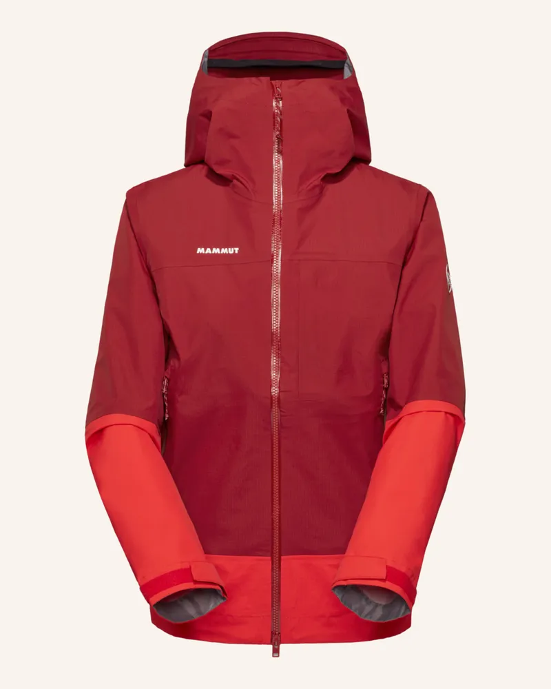 Mammut Hardshelljacke Alto Guide Hs Mit Kapuze rot Rot