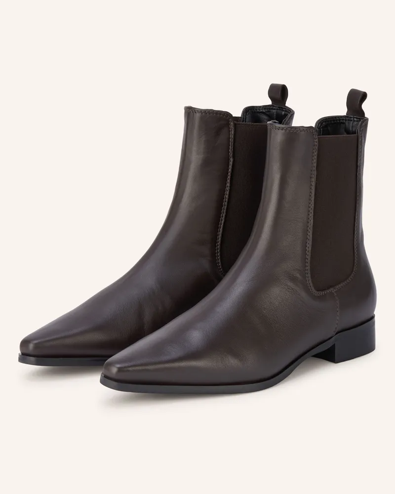 Darling Harbour Chelsea-Boots braun Dunkelbraun