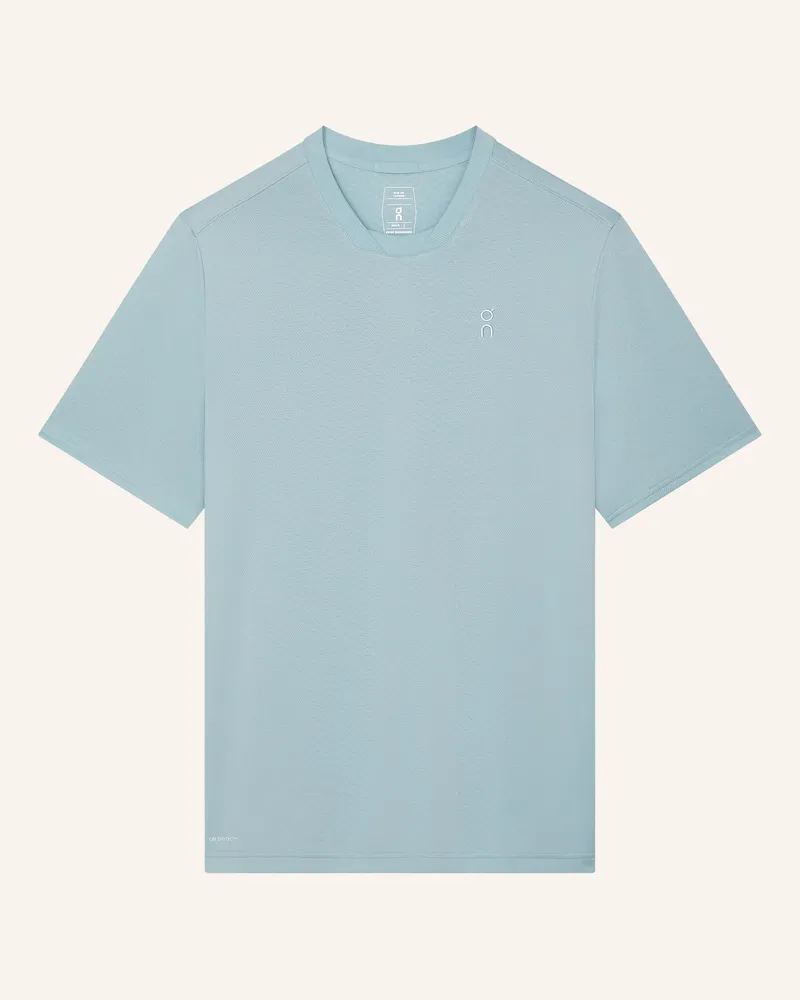 ON Funktionsshirt Court-T Edit gruen Hellblau