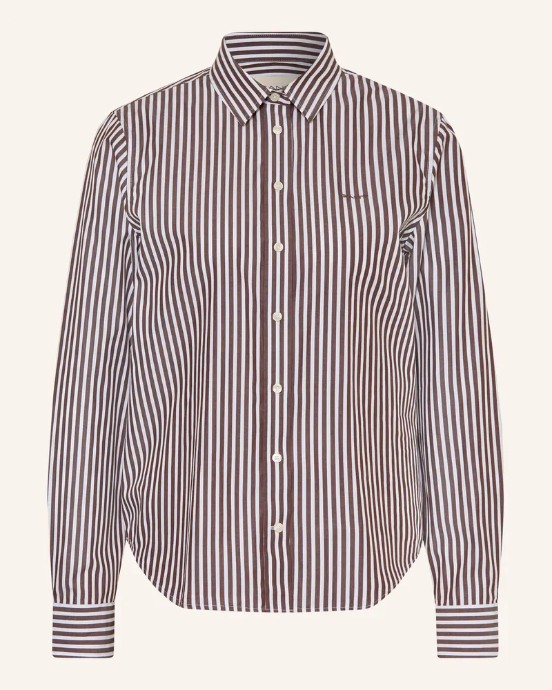 Gant Hemdbluse braun Braun