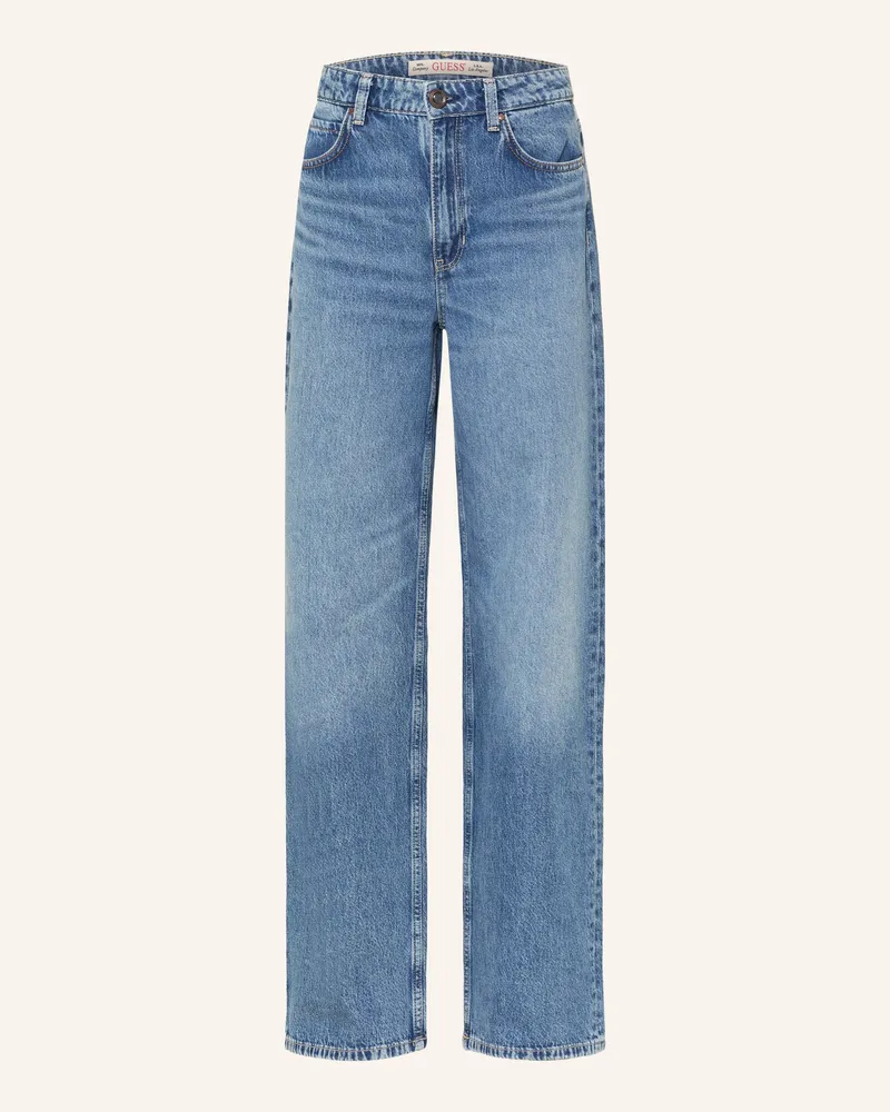 Guess Wide Leg Jeans blau Esbr