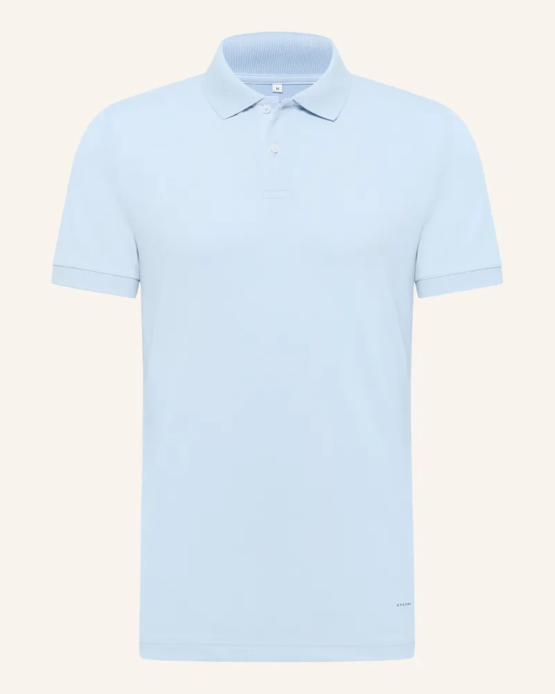 Eterna Kurzarm-Hemd SLIM FIT Hellblau