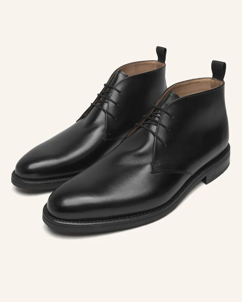 Henry Stevens Schnürboots MARSHALL GB2 Schwarz