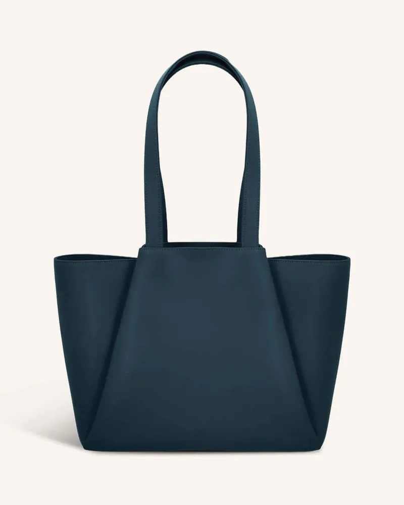 KAAI Schultertasche Midi Pyramid blau Blau