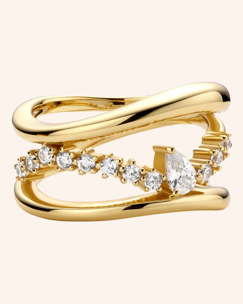 ANIA HAIE Ring  aus  925er Sterlingsilber Gold