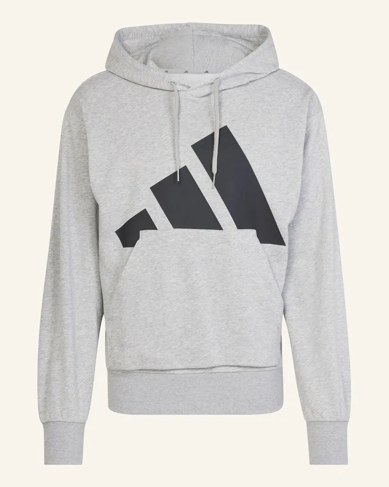 adidas Essentials Big Logo French Terry Hoodie gruen Schwarz