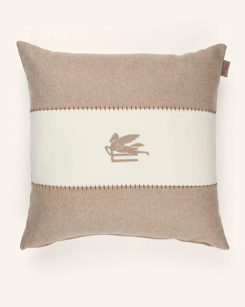 Etro Dekokissen beige Beige