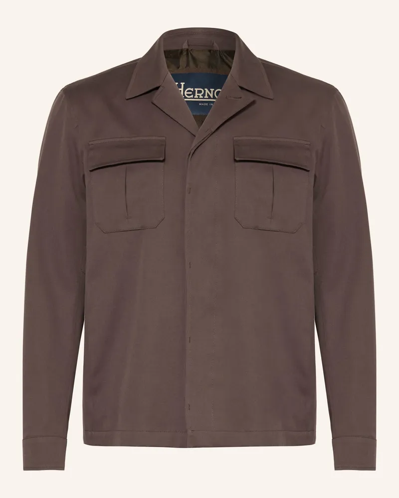 Herno Overjacket braun Dunkelbraun