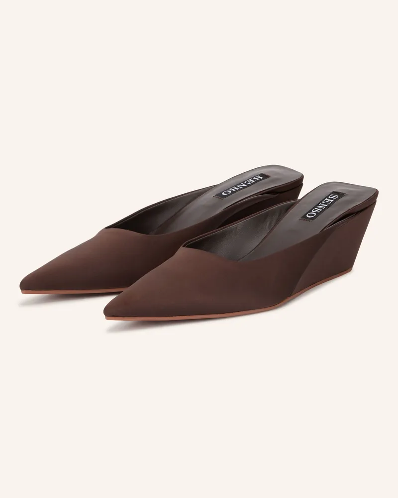 SENSO Wedges Uriela braun Dunkelbraun