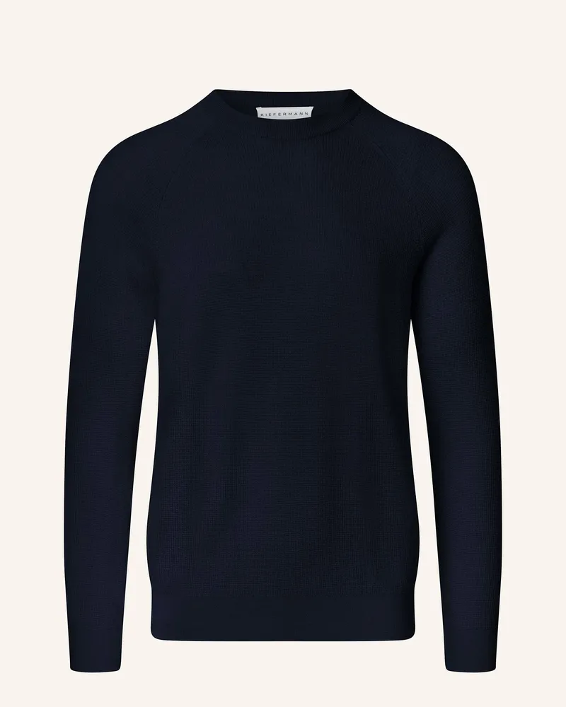 KIEFERMANN Pullover Horold Aus Merino blau Blau