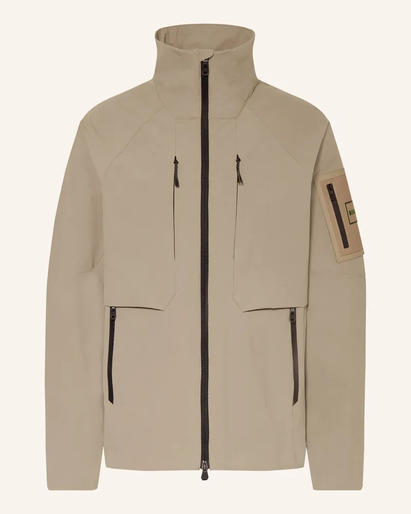 HUGO BOSS Regenjacke GLOBE HEXA Khaki