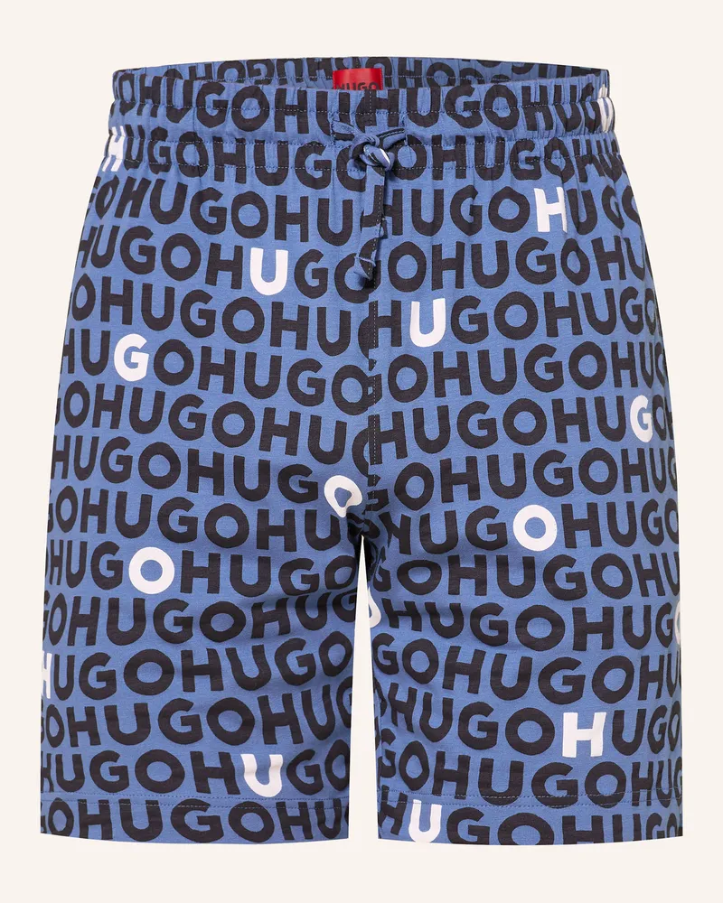 HUGO BOSS Schlafhose Tortuga blau Blau