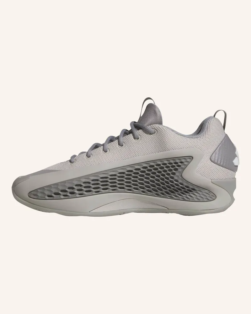 adidas ANTHONY EDWARDS 1 LOW BASKETBALLSCHUH Weiss