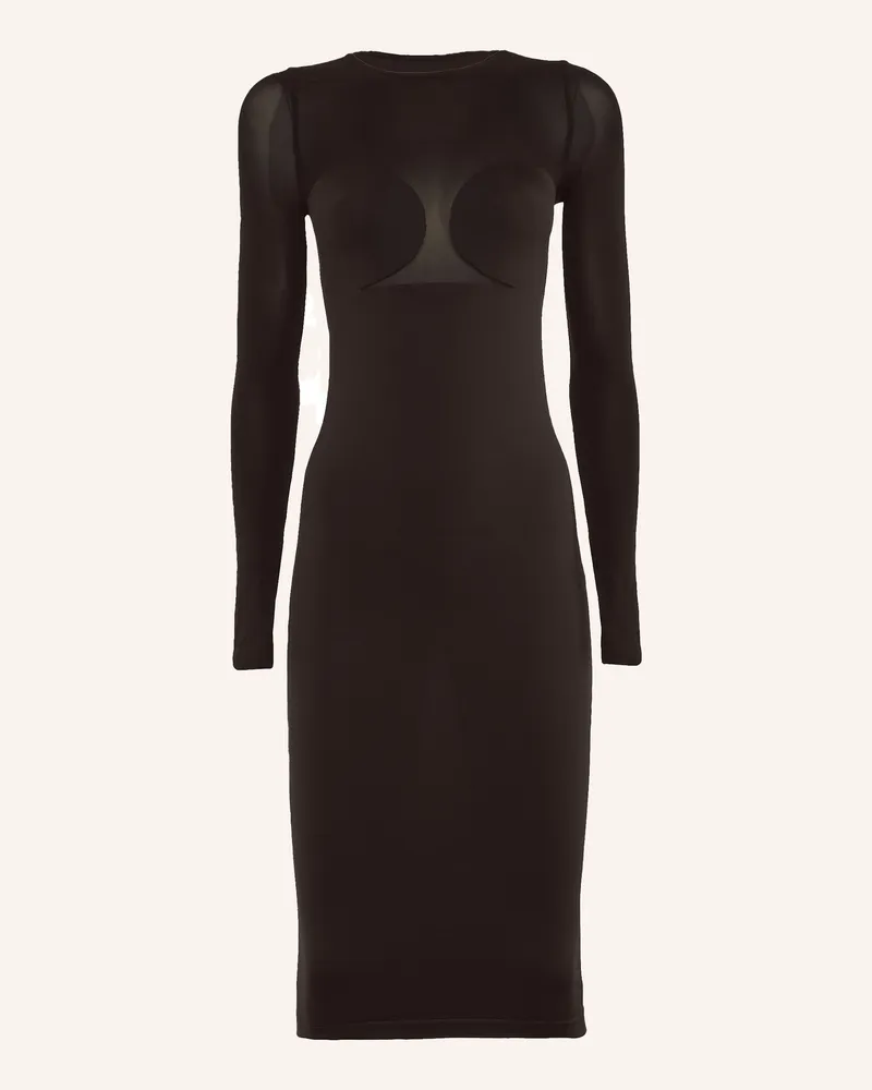 Wolford Kleid BUSTIER DRESS Dunkelbraun