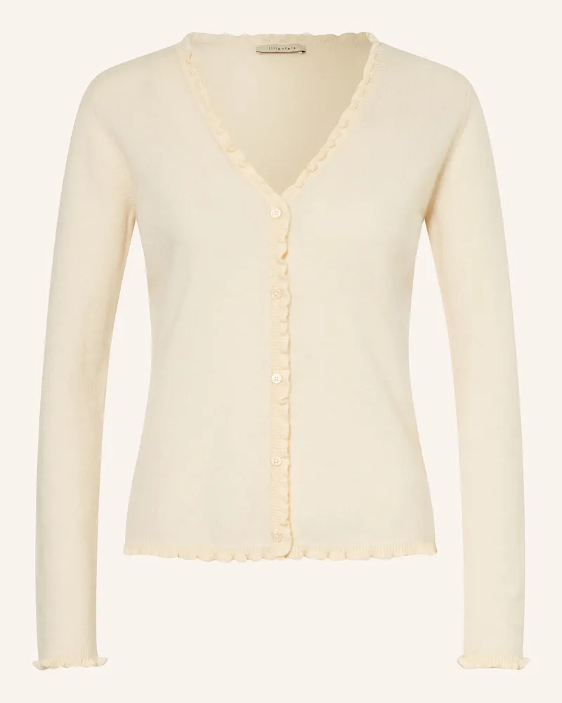 lilienfels Strickjacke aus Cashmere Creme