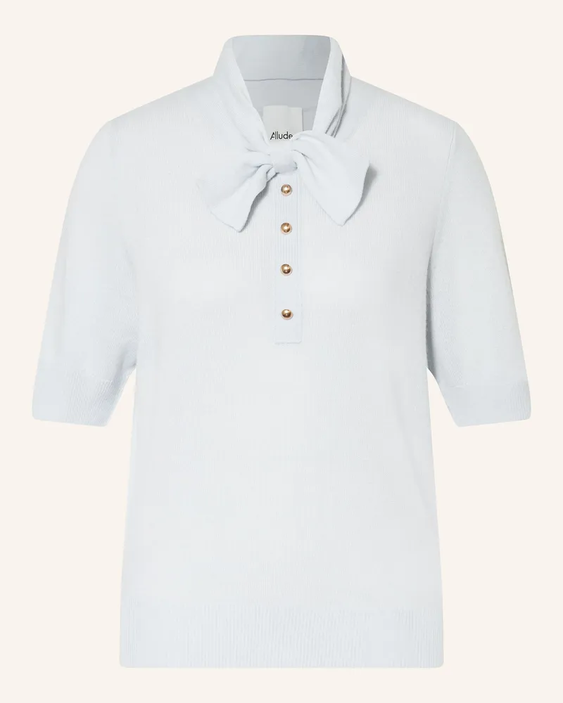 ALLUDE Strickshirt Hellblau