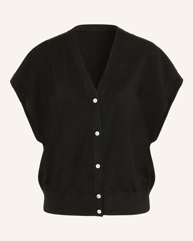 Arket Strickweste OLIVA Schwarz