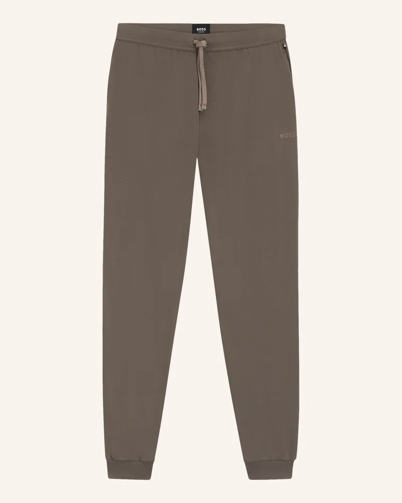 HUGO BOSS Lounge-Hose MIX&MATCH Braun