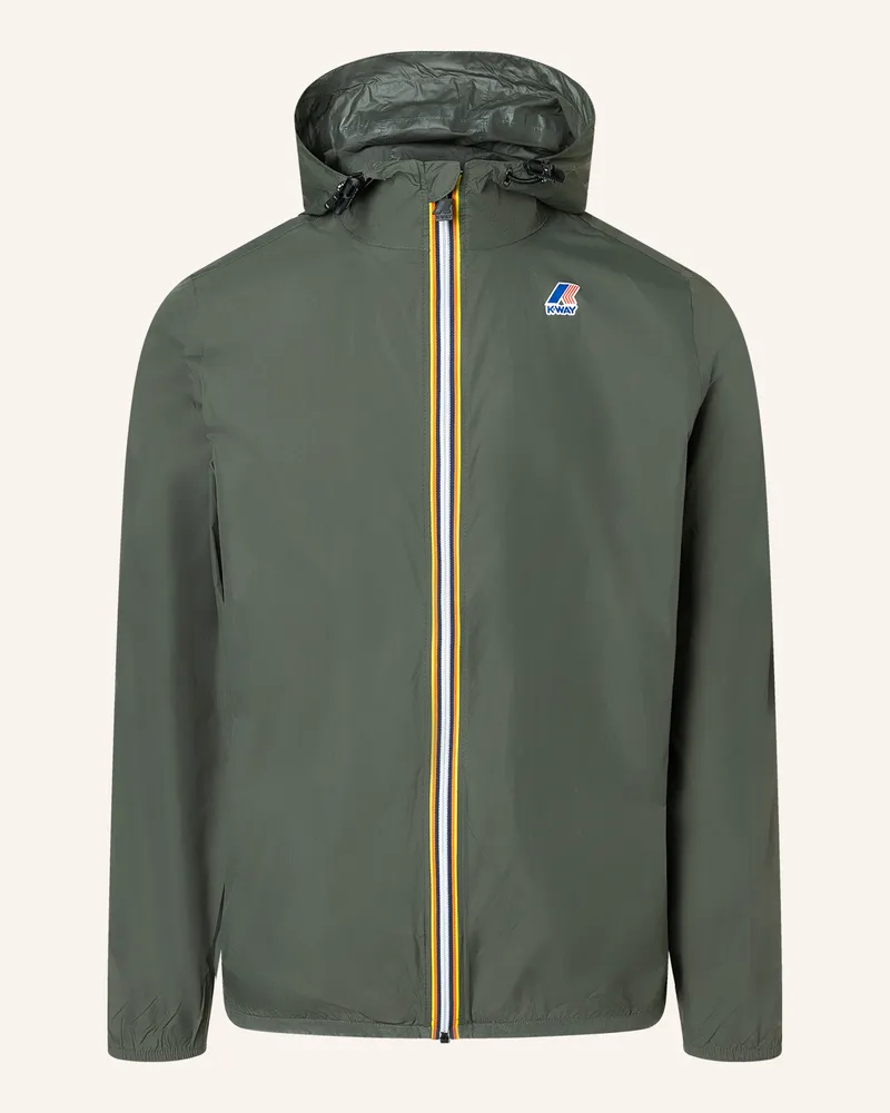 K-Way Funktionsjacke Le Vrai 4.0 Claude gruen Dunkelgrün