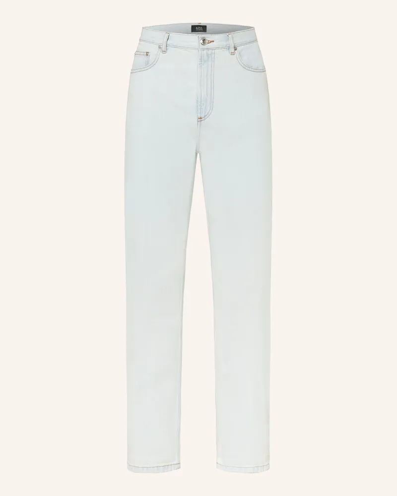 A.P.C. Straight Jeans Jean Martin blau Ial