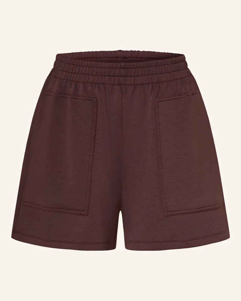 MOSS COPENHAGEN Sweatshorts MSCHHARISSA IMA Dunkelbraun