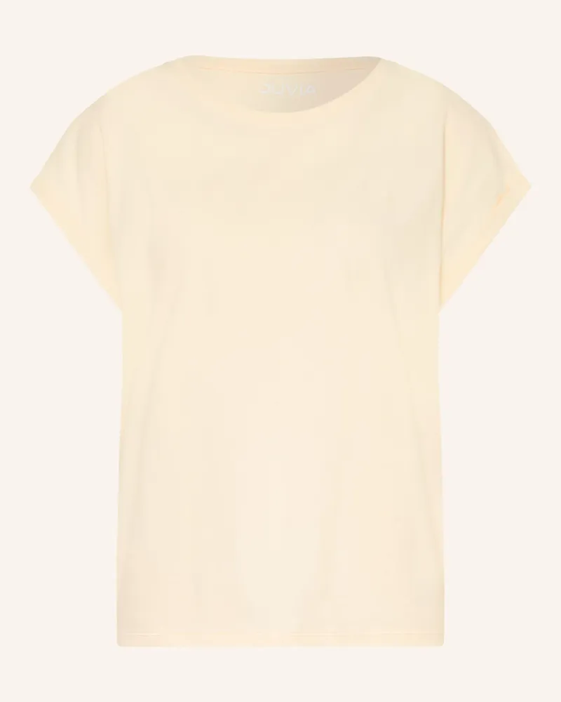 Juvia T-Shirt Lena gelb Ecru