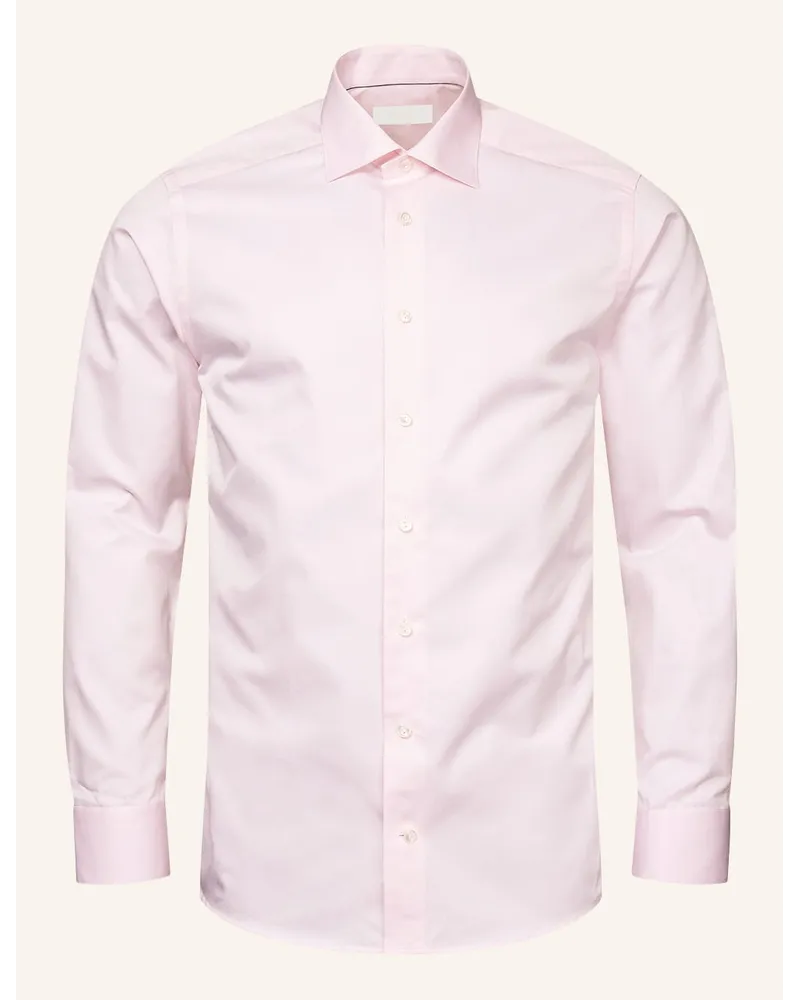 Eton Slim fit Twill-Hemd Pink