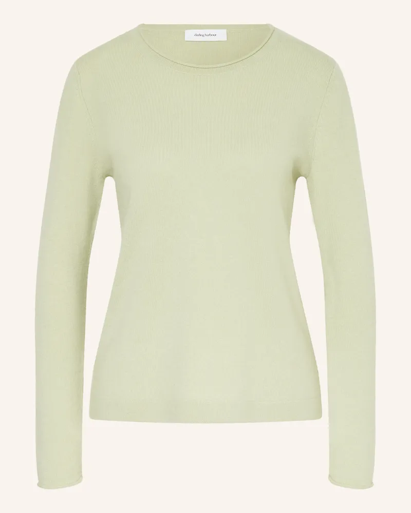 Darling Harbour Cashmere-Pullover gruen Lindgrün