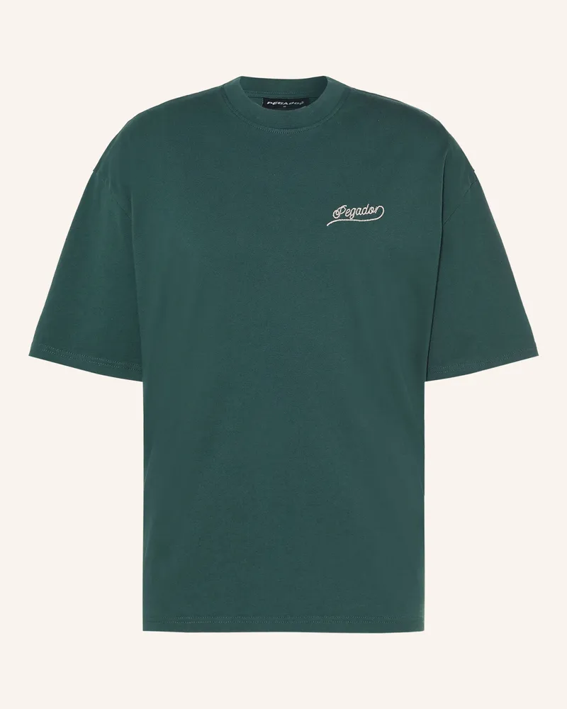 PEGADOR Oversized-Shirt Massa gruen Dunkelgrün