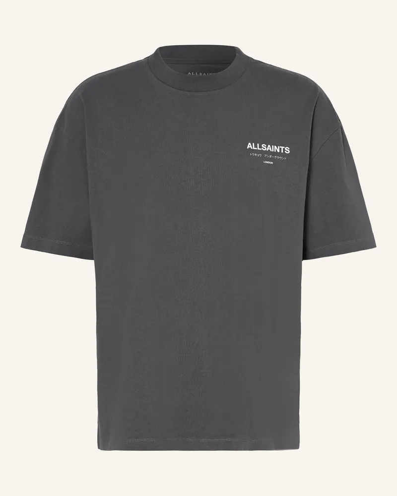 AllSaints T-Shirt UNDERGROUND Dunkelgrau
