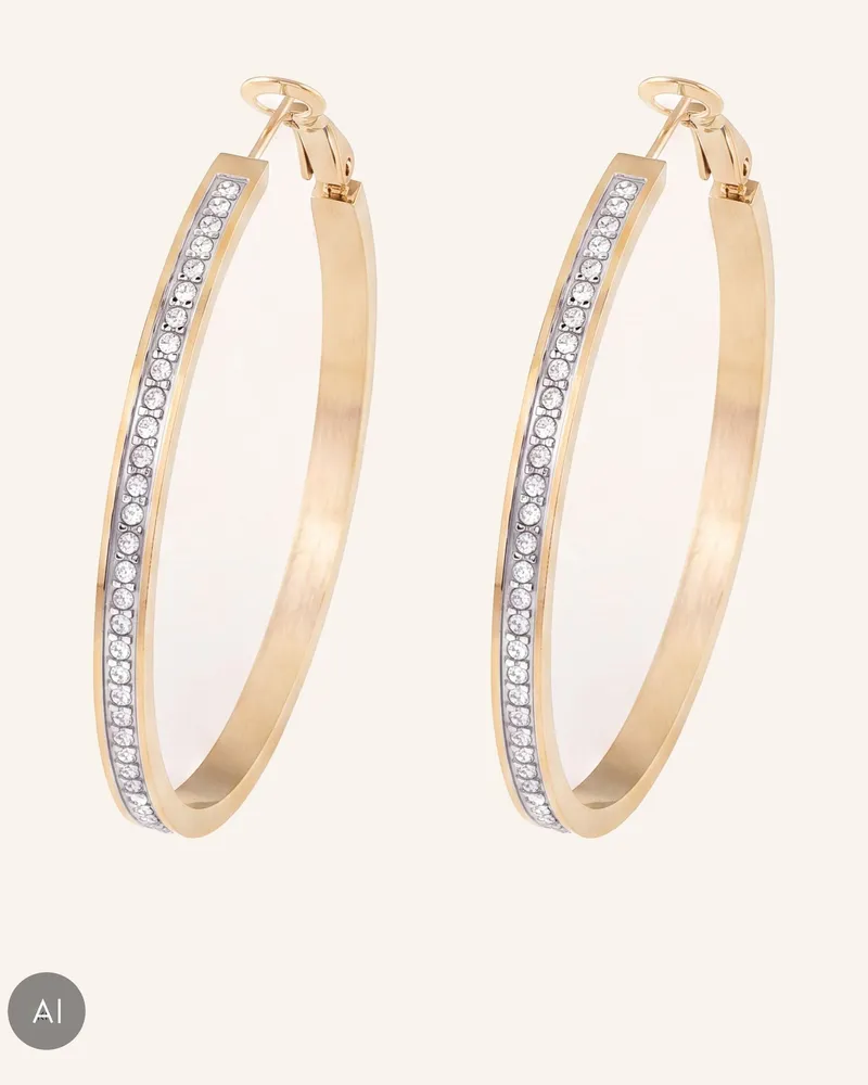 Guess Creolen Color My Day gold Gold