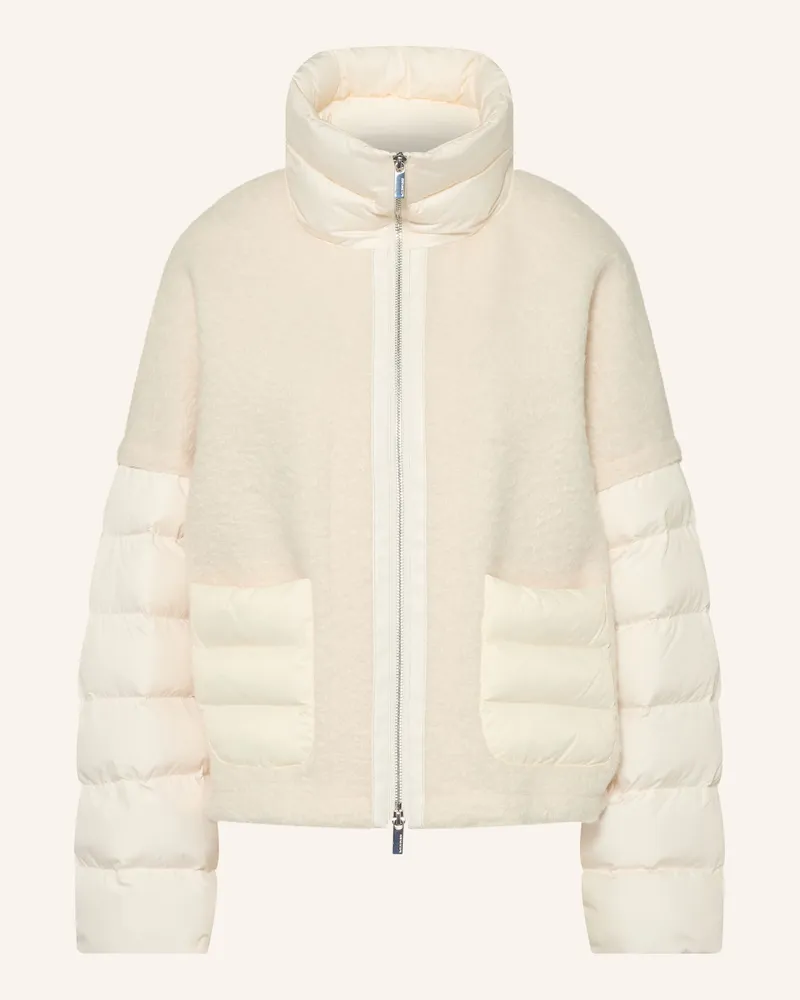 Milestone Jacke Msmomo Im Materialmix weiss Creme