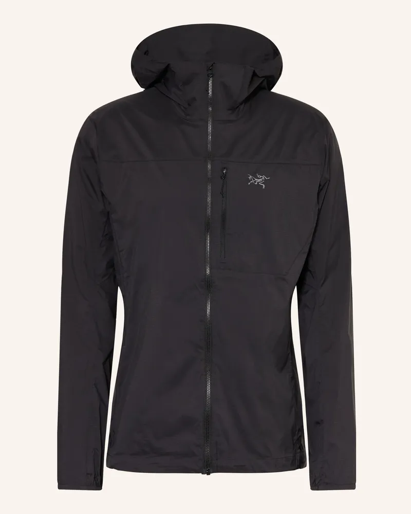 Arc'teryx Arc'teryx Funktionsjacke Squamish Hoody schwarz Schwarz