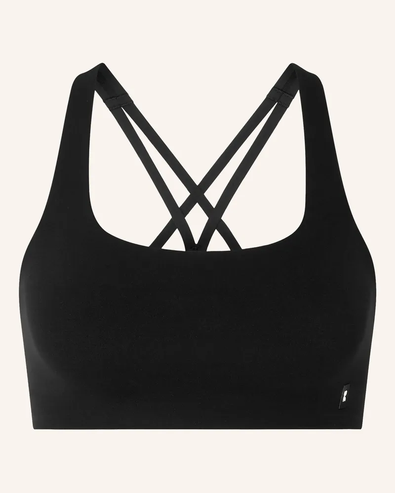 ON Sport-Bh Studio Mit Cut-Out schwarz Schwarz