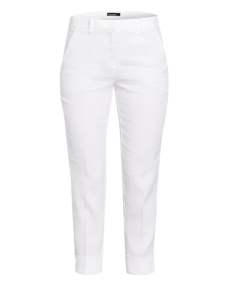 Cambio 7/8-Hose KRYSTAL mit Leinen Weiss