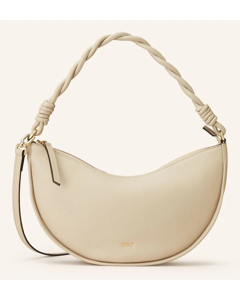 Abro Schultertasche Beige