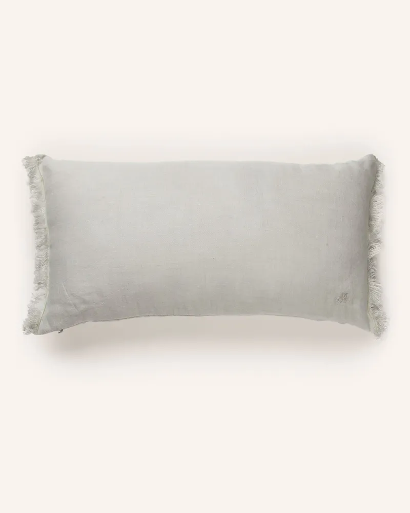 Marc O'Polo Dekokissen Linka Aus Leinen grau Grau